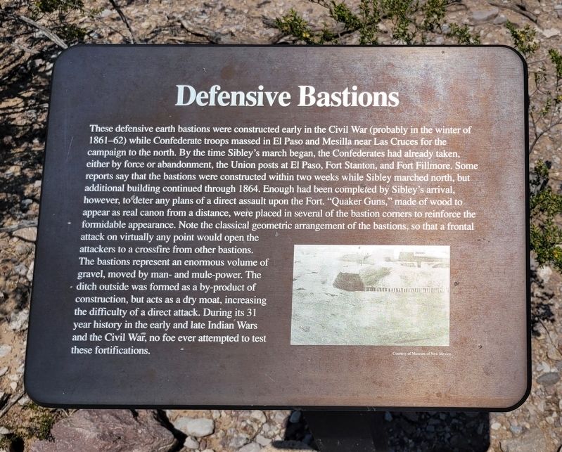 Defensive Bastions Marker image. Click for full size.