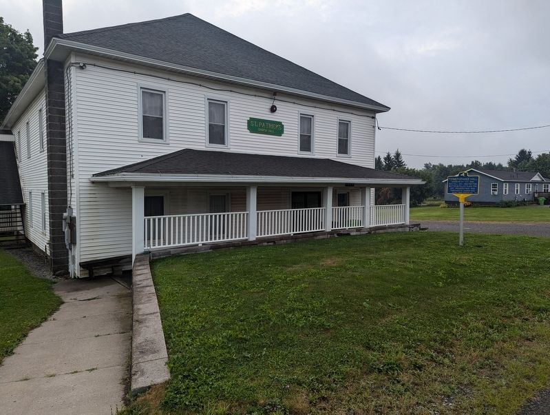 Former Grange Hall Marker. Click for full size. Former Grange Hall Marker image. Click for full size.