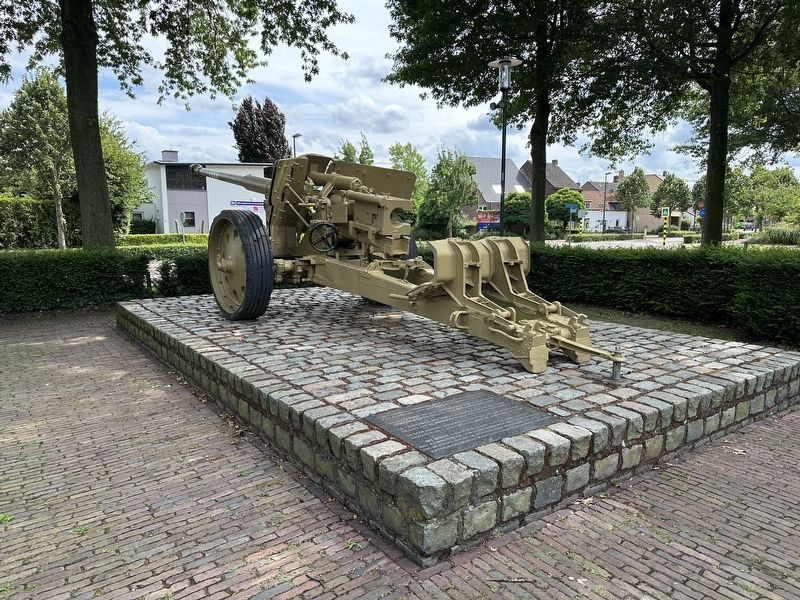 Susteren World War II Liberation Memorial - wide view. Click for full size. Susteren World War II Liberation Memorial - wide view image. Click for full size.