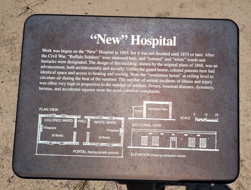 "New" Hospital Marker image. Click for full size.