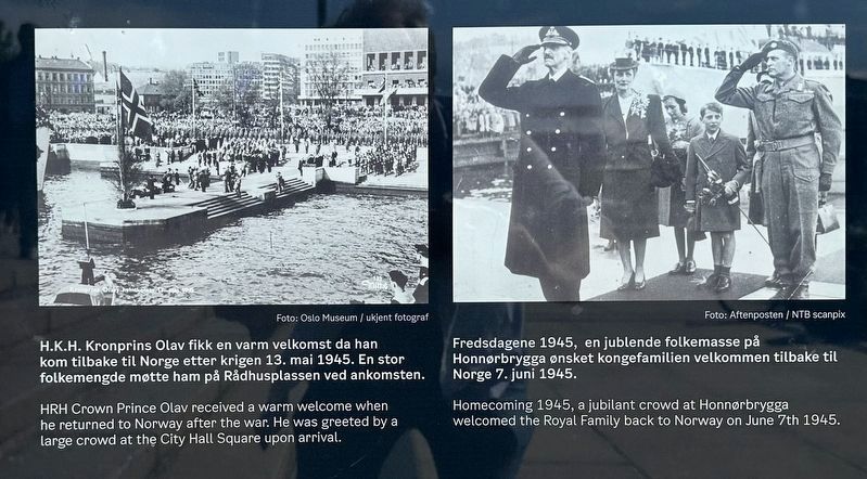 Marker detail - two left photos. Click for full size. Marker detail - two left photos image. Click for full size.