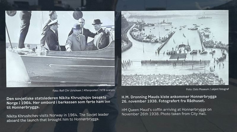 Marker detail - two right photos. Click for full size. Marker detail - two right photos image. Click for full size.
