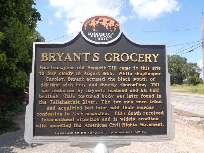 Bryant's Grocery Marker. Click for full size. Bryant's Grocery Marker image. Click for full size.