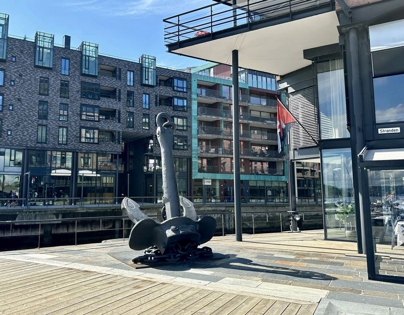 Blüchers Anker / Blüchers Anchor Marker - wide view. Click for full size. Blüchers Anker / Blüchers Anchor Marker - wide view image. Click for full size.