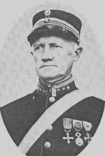 Portrait of Norwegian coastal artillery commander Colonel Birger Kristian Eriksen. Click for full size. Portrait of Norwegian coastal artillery commander Colonel Birger Kristian Eriksen image. Click for full size.