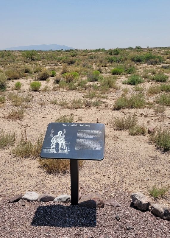 The Buffalo Soldiers Marker image. Click for full size.