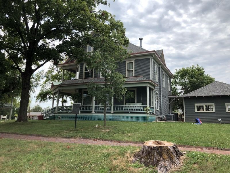 Horace M. Tallman House and Marker. Click for full size. Horace M. Tallman House and Marker image. Click for full size.