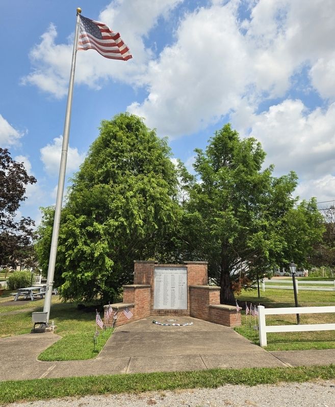 Hunker Honor Roll Marker image. Click for full size.