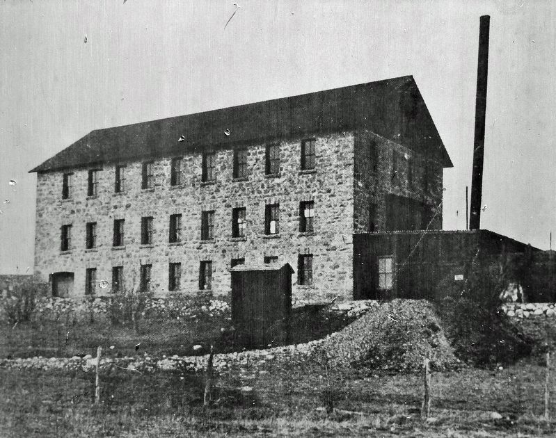 Marker detail: Sweet Grass Woolen Mill. Click for full size. Marker detail: Sweet Grass Woolen Mill image. Click for full size.