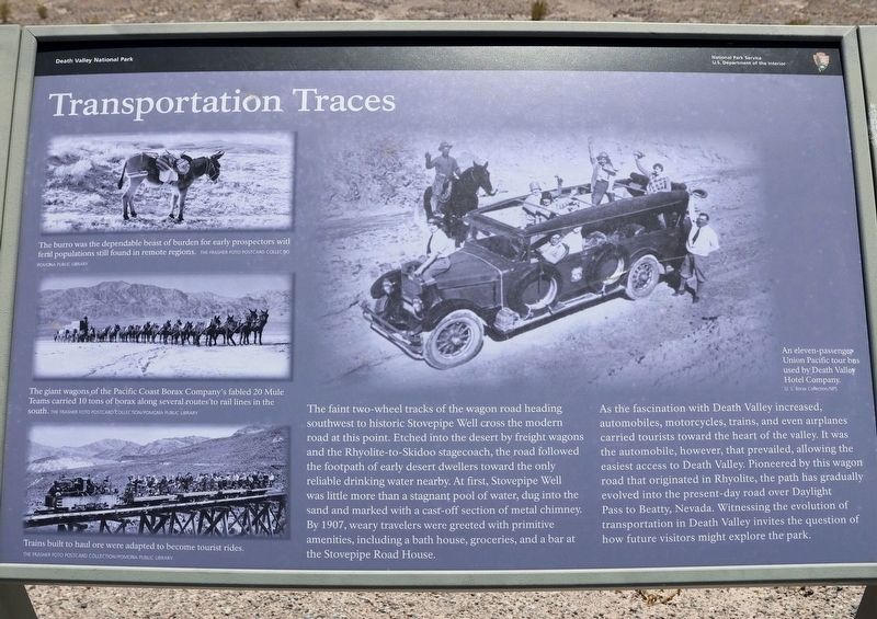 Transportation Traces Marker image. Click for full size.