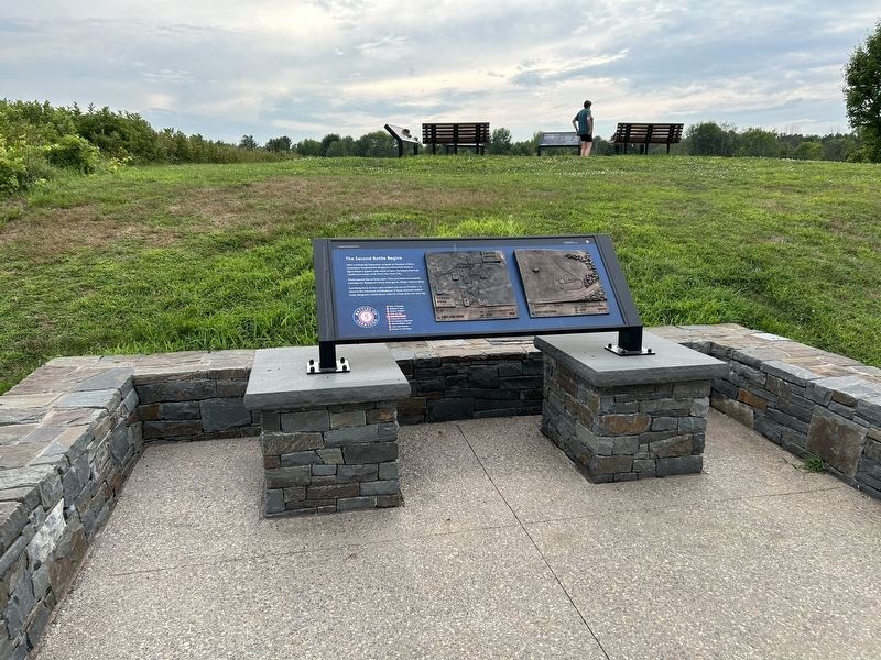 Looking Up Towards Marker image. Click for full size.