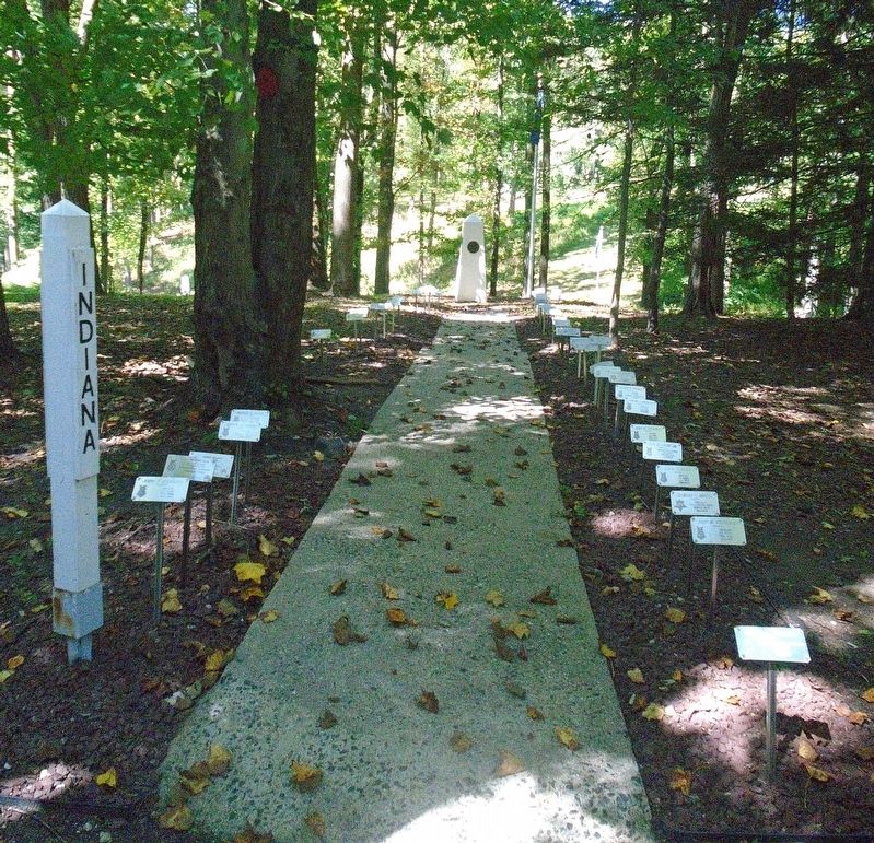Indiana Medal of Honor Recipients Memorial Plaza image. Click for full size.