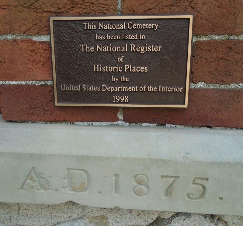 Camp Nelson National Cemetery Marker image. Click for full size.