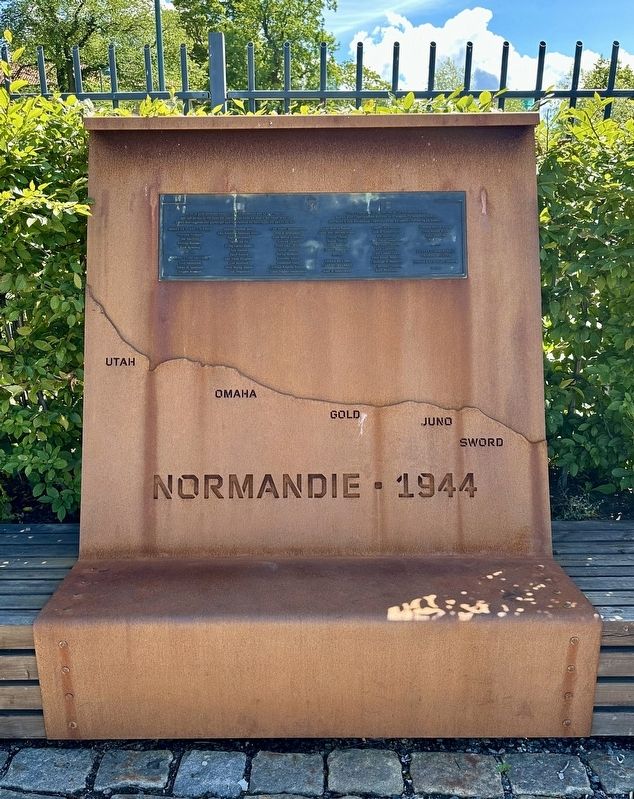 Norwegian Forces D-Day Memorial. Click for full size. Norwegian Forces D-Day Memorial image. Click for full size.