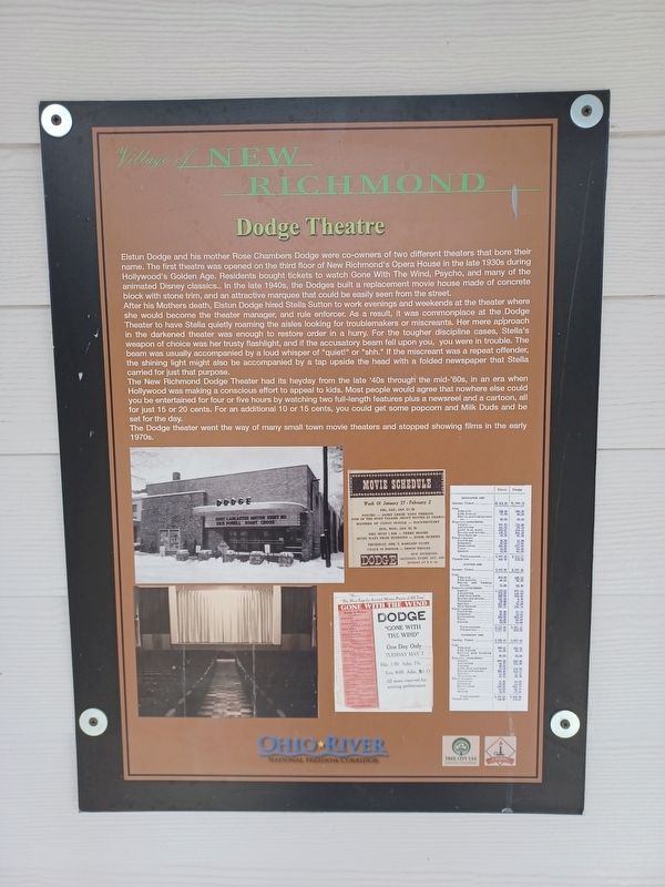 Dodge Theatre Marker. Click for full size. Dodge Theatre Marker image. Click for full size.