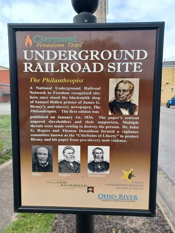 The Philanthropist Marker. Click for full size. The Philanthropist Marker image. Click for full size.