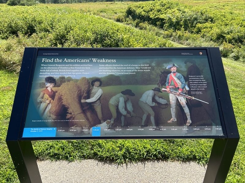 Find the Americans' Weakness Marker image. Click for full size.