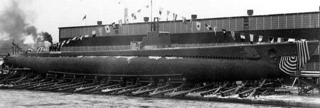U.S.S. Rasher (SS 269) about to be launched into the icy waters at Manitowoc Shipbuilding Co.. Click for full size. U.S.S. Rasher (SS 269) about to be launched into the icy waters at Manitowoc Shipbuilding Co. image. Click for full size.