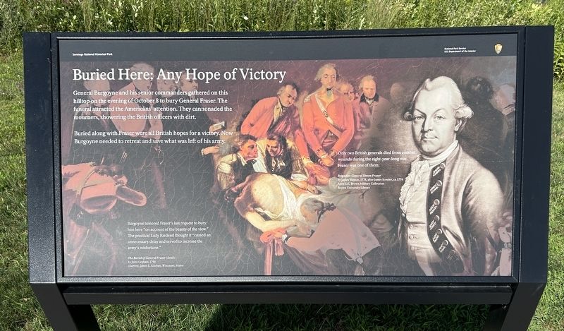 Buried Here: Any Hope of Victory Marker. Click for full size. Buried Here: Any Hope of Victory Marker image. Click for full size.