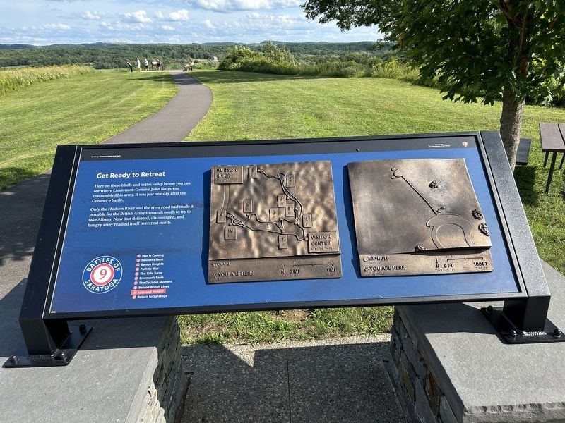 Markers at Tour Stop #9.. Click for full size. Markers at Tour Stop #9. image. Click for full size.