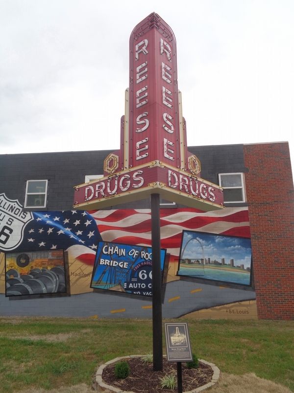 Reese Drug Store Marker. Click for full size. Reese Drug Store Marker image. Click for full size.