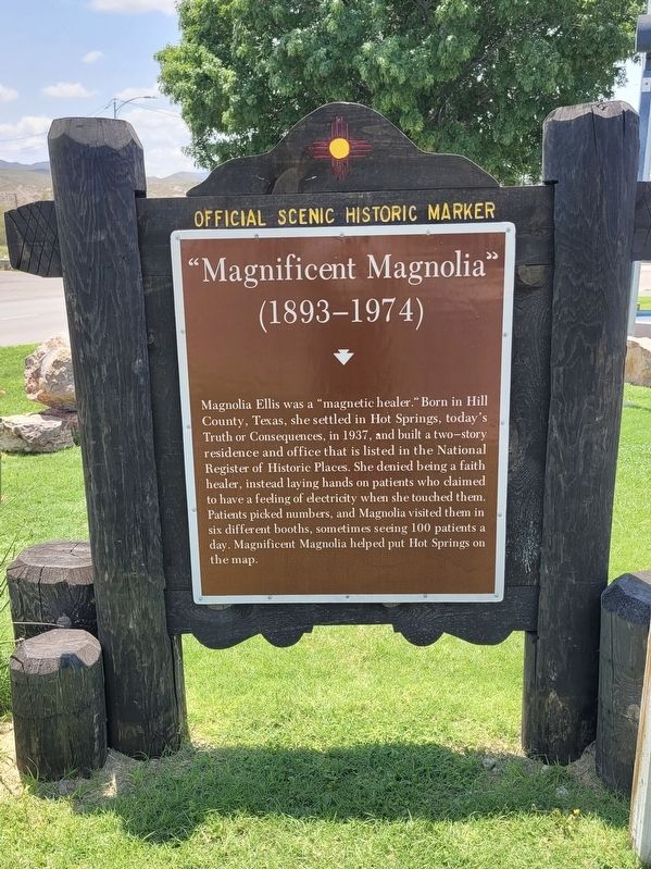 "Magnificent Magnolia" Marker. Click for full size. "Magnificent Magnolia" Marker image. Click for full size.
