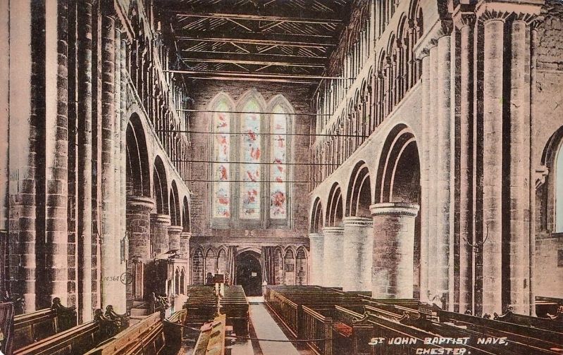 St. John Baptist Nave, Chester. Click for full size. St. John Baptist Nave, Chester image. Click for full size.