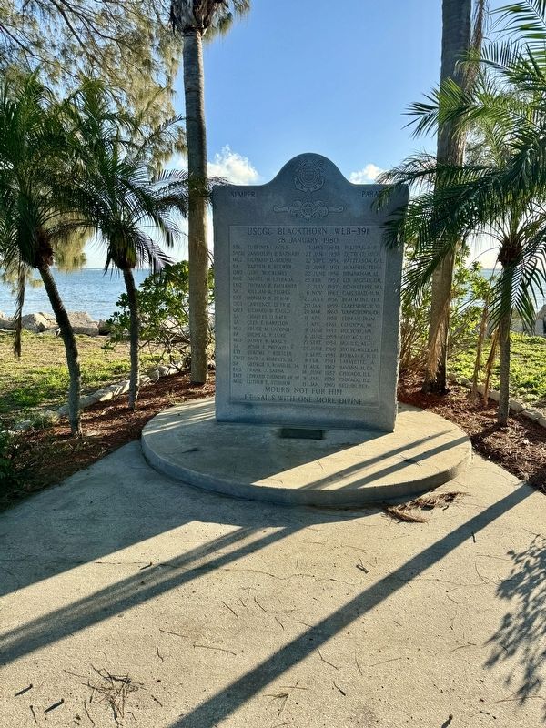 USCGC Blackthorn WLB-391 Memorial. Click for full size. USCGC Blackthorn WLB-391 Memorial image. Click for full size.