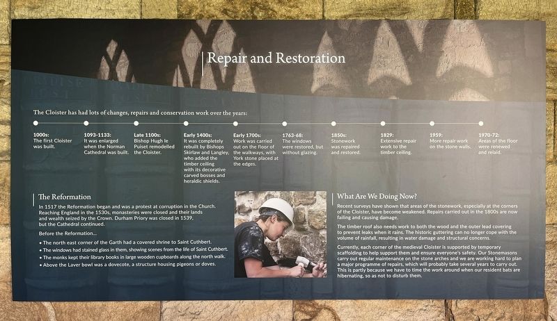 Repair and Restoration Marker image. Click for full size.