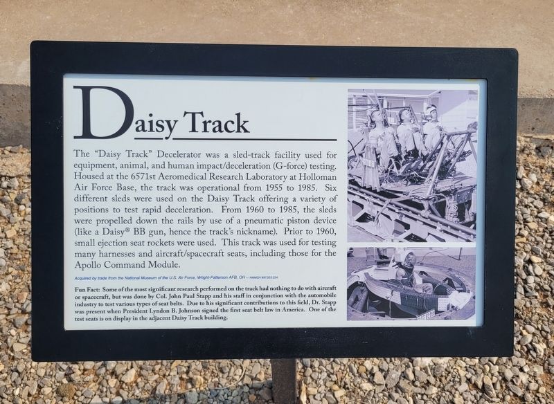 Daisy Track Marker image. Click for full size.
