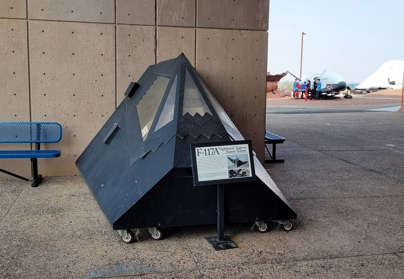 The F-117A "Nighthawk" Ingress/Egress Trainer and Marker. Click for full size. The F-117A "Nighthawk" Ingress/Egress Trainer and Marker image. Click for full size.