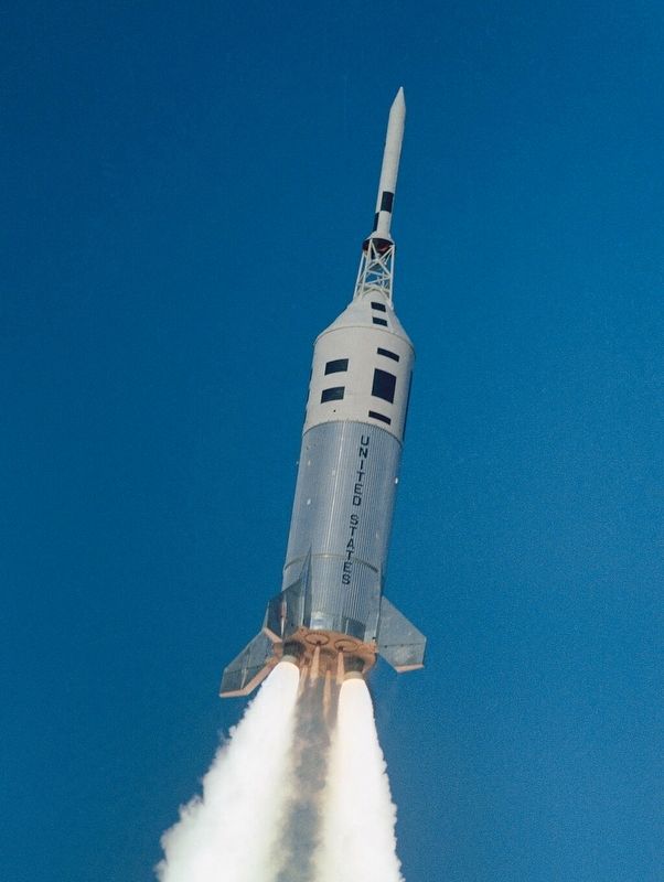 Little Joe II launch. Click for full size. Little Joe II launch image. Click for full size.