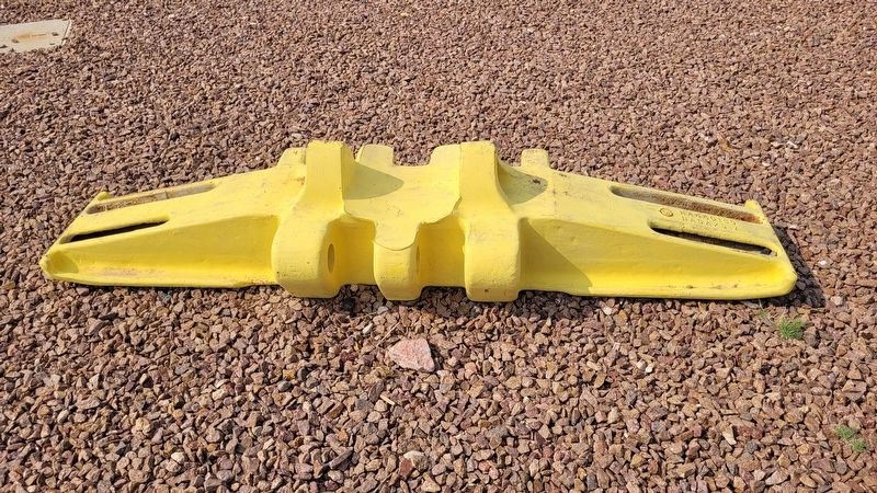 Closeup of the Crawler Transporter Shoe. Click for full size. Closeup of the Crawler Transporter Shoe image. Click for full size.