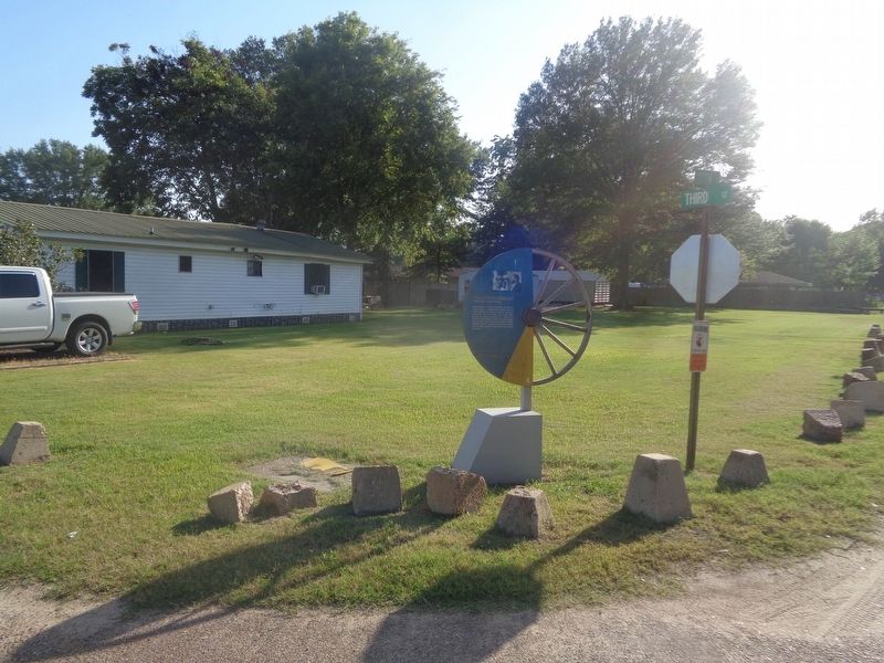 Cotton Street Neighborhood Marker. Click for full size. Cotton Street Neighborhood Marker image. Click for full size.