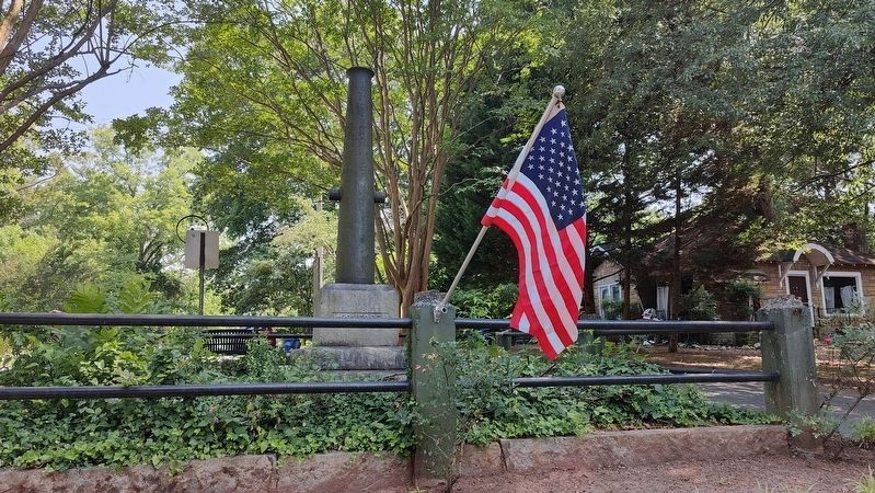 McPherson Marker with Cannon image. Click for full size.