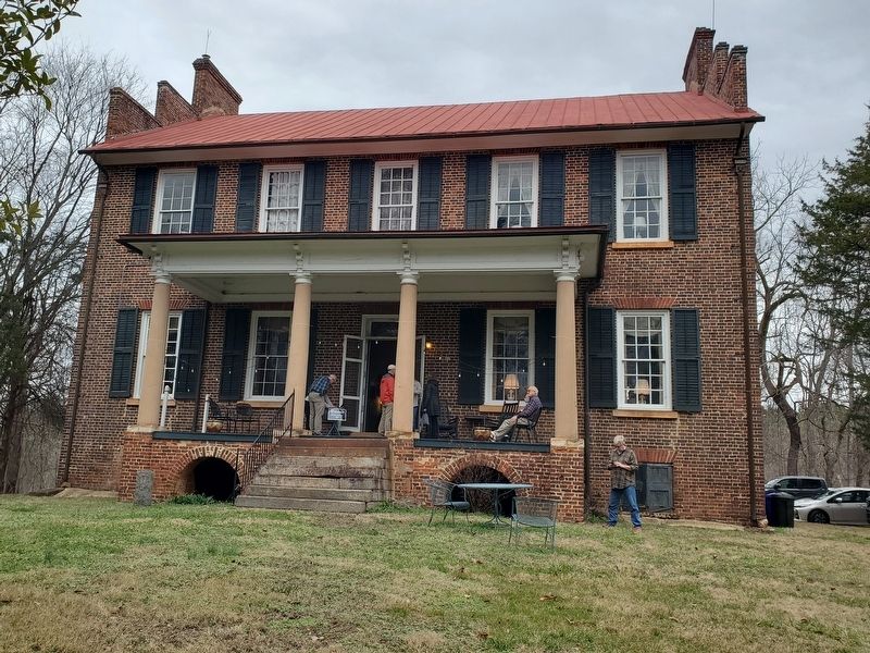 Cedar Grove Plantation referred to by the marker image. Click for full size.