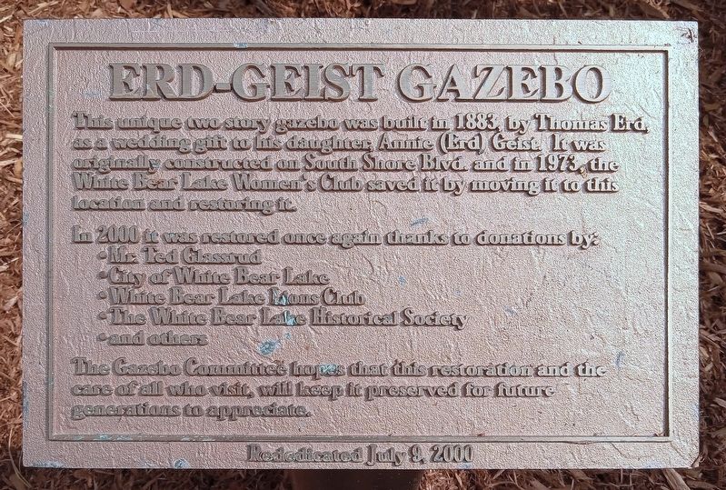 Erd-Geist Gazebo Marker image. Click for full size.