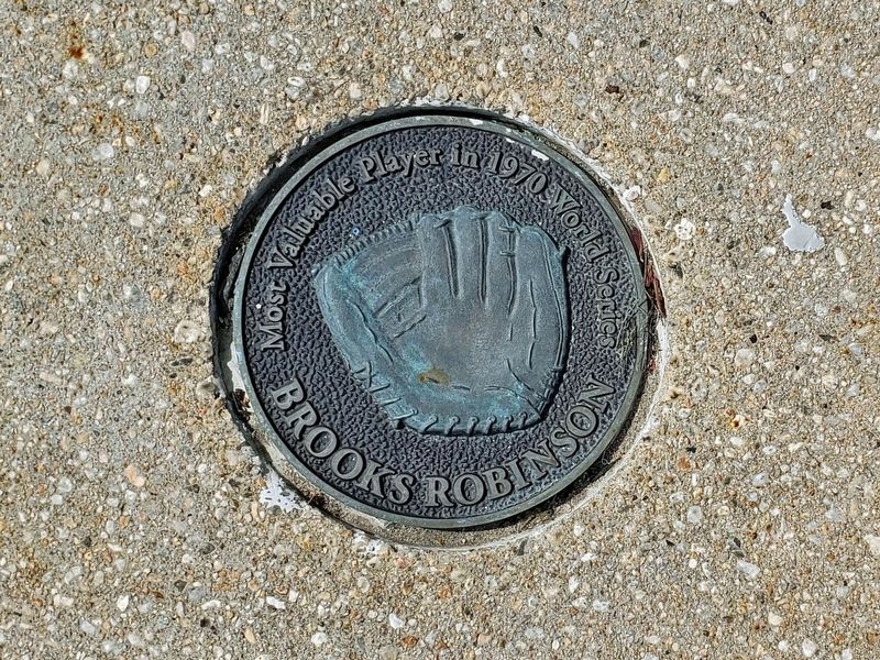 Brooks Robinson Marker. Click for full size. Brooks Robinson Marker image. Click for full size.