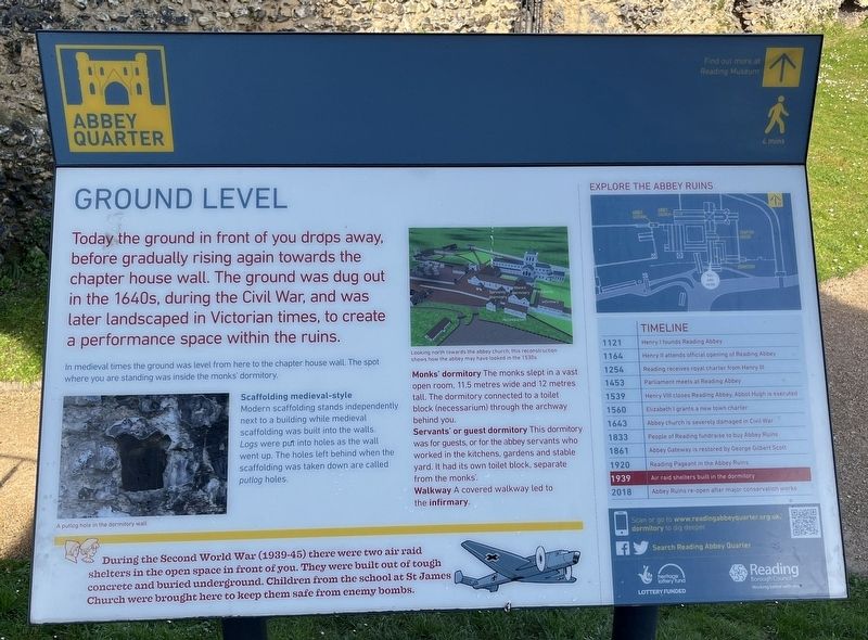 Ground Level Marker. Click for full size. Ground Level Marker image. Click for full size.
