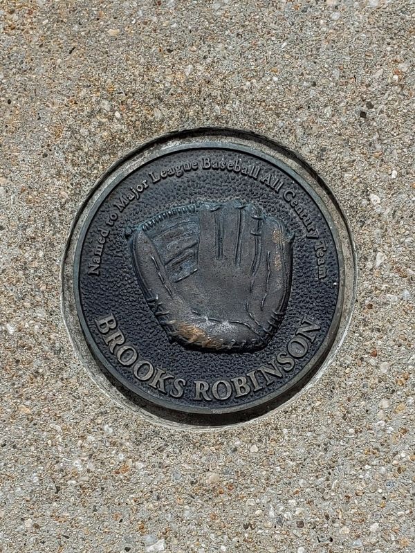 Brooks Robinson Marker. Click for full size. Brooks Robinson Marker image. Click for full size.