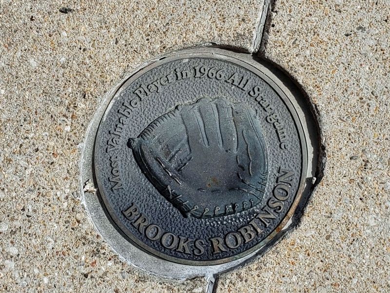 Brooks Robinson Marker. Click for full size. Brooks Robinson Marker image. Click for full size.