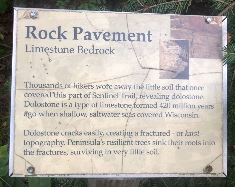 Rock Pavement Marker image. Click for full size.