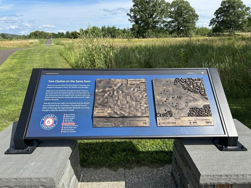 Two Clashes on the Same Farm Marker. Click for full size. Two Clashes on the Same Farm Marker image. Click for full size.