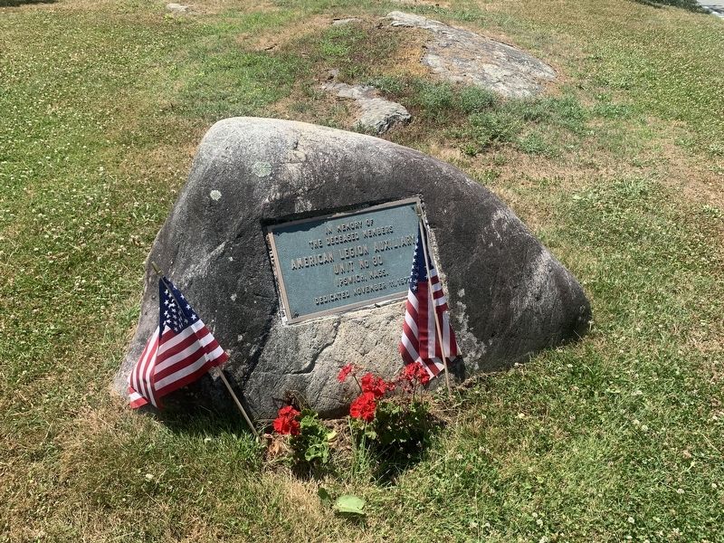 American Legion Auxiliary Unit No 80 Marker. Click for full size. American Legion Auxiliary Unit No 80 Marker image. Click for full size.