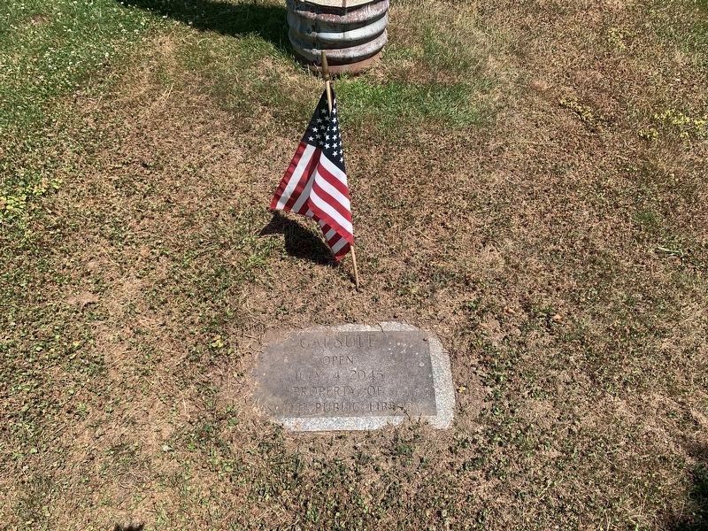 Time Capsule Marker image. Click for full size.