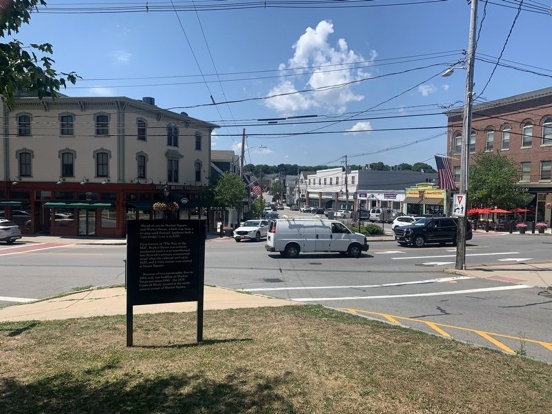 Intersection of North & South Main & Market Streets. Click for full size. Intersection of North & South Main & Market Streets image. Click for full size.