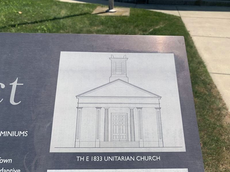 The 1833 Unitarian Church. Click for full size. The 1833 Unitarian Church image. Click for full size.