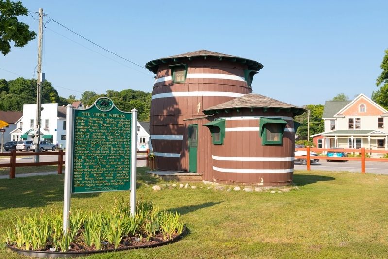 Pickle Barrel House and Marker. Click for full size. Pickle Barrel House and Marker image. Click for full size.