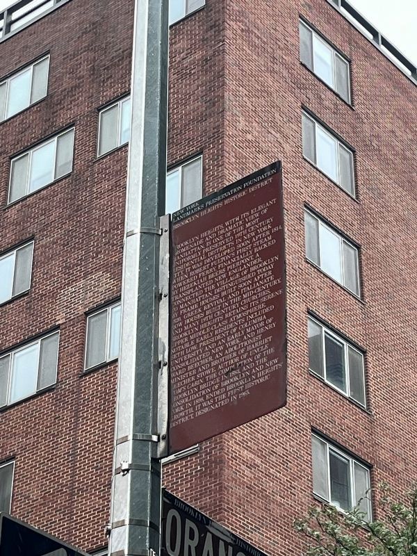Brooklyn Heights Historic District Marker image. Click for full size.