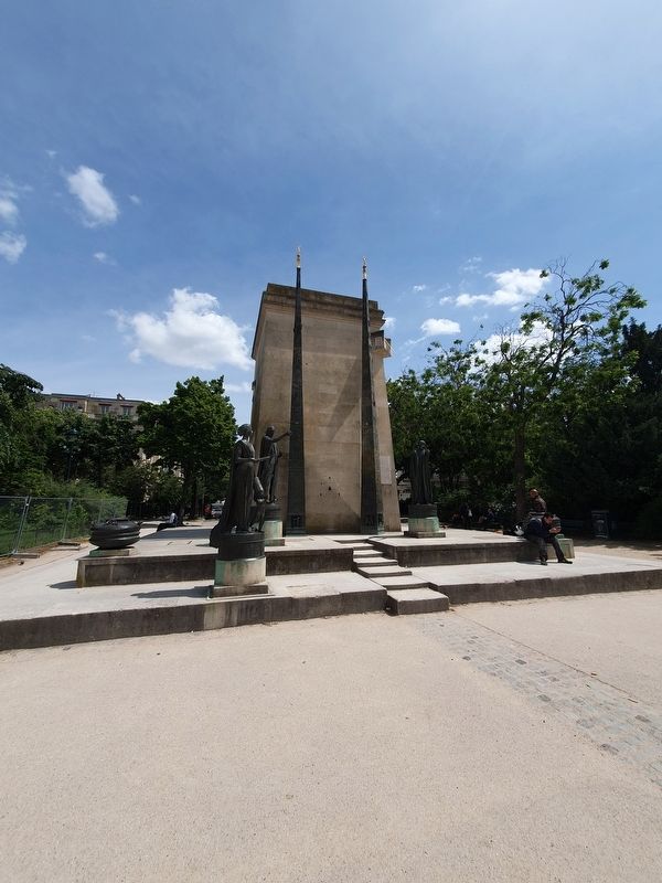 Proclamation of Human and Citizen Rights Memorial image. Click for full size.